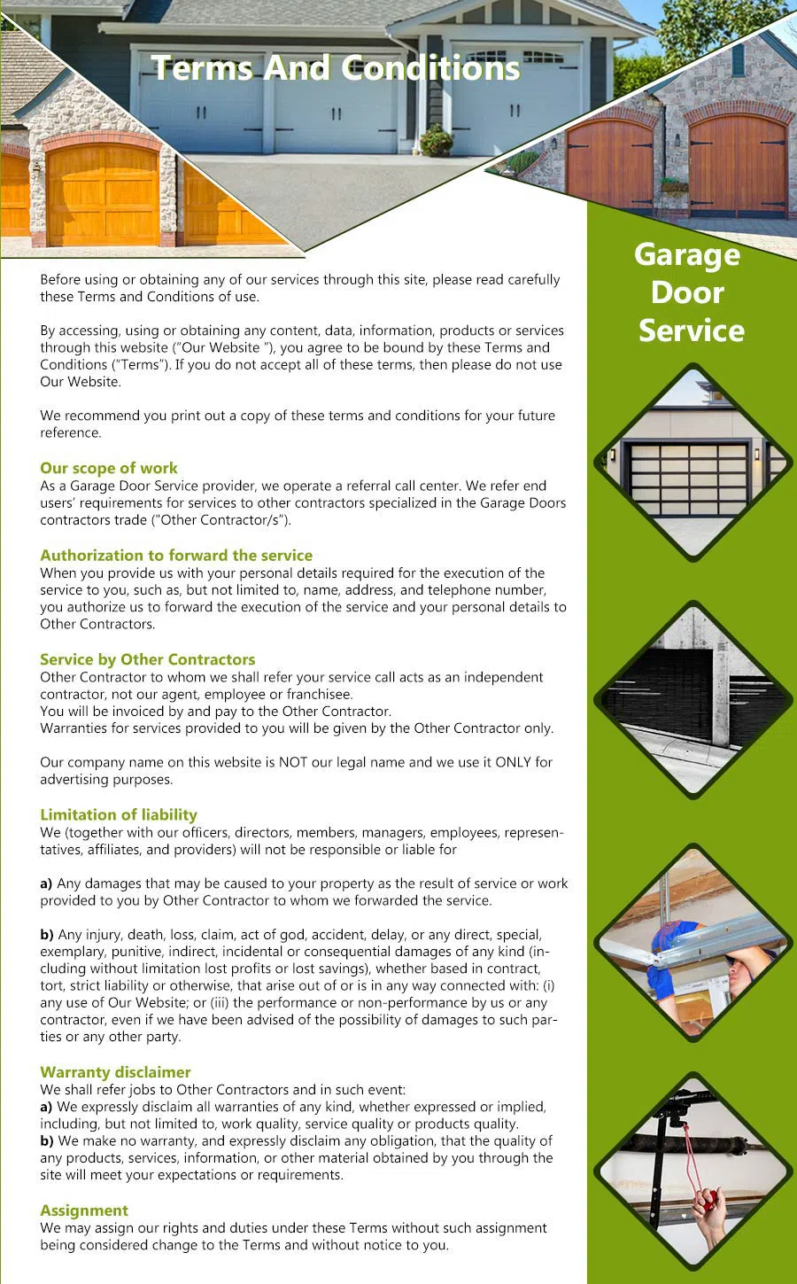 Galaxy Garage Door Repair Service Towson, MD 410-881-2112